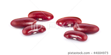 Red beans isolated on white background Red beans isolated on white background 44884973