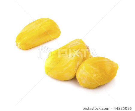 Ripe Jackfruit isolated on white background. 44885056