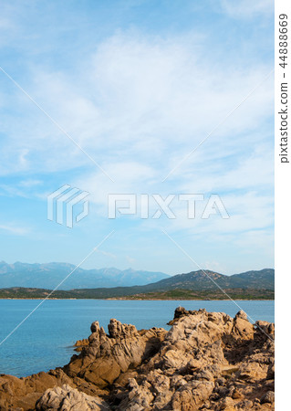 Southern coast of Corsica, France. Southern coast of Corsica, France. 44888669