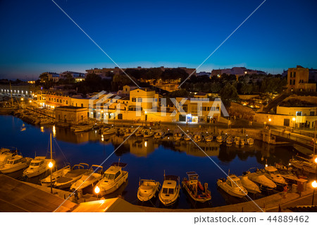 Ciutadella Harbour in Menorca, Spain Ciutadella Harbour in Menorca, Spain 44889462