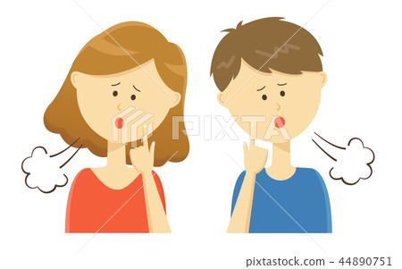 Male female upper body _ sigh - Stock Illustration [44890751] - PIXTA