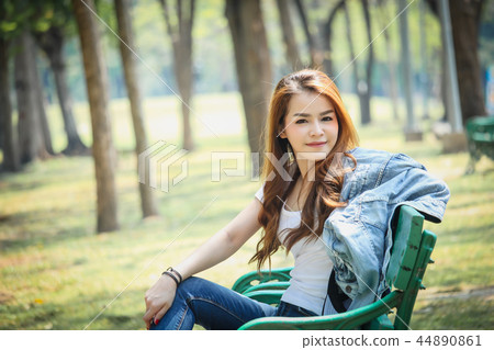 Portrait Asian woman Portrait Asian woman 44890861