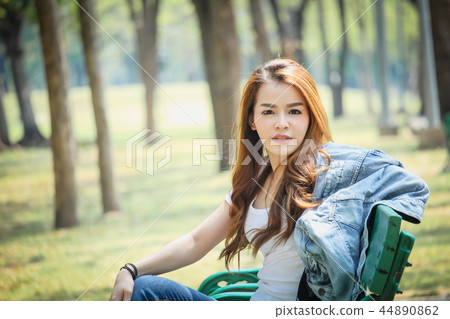 Portrait Asian woman Portrait Asian woman 44890862
