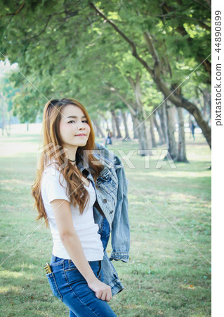Portrait Asian woman Portrait Asian woman 44890899