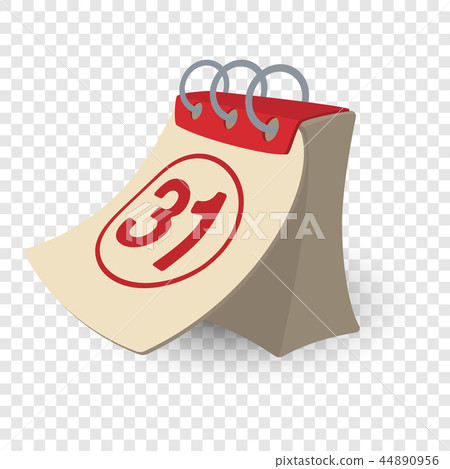 Tear-off calendar cartoon illustration Tear-off calendar cartoon illustration 44890956