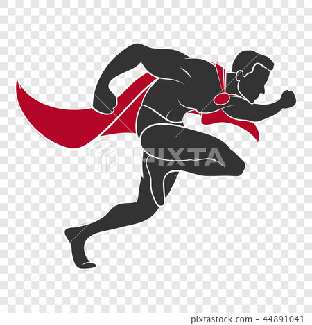 Superhero runs in the side 44891041