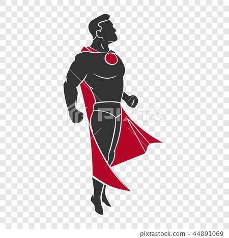 Superhero flying up Superhero flying up 44891069