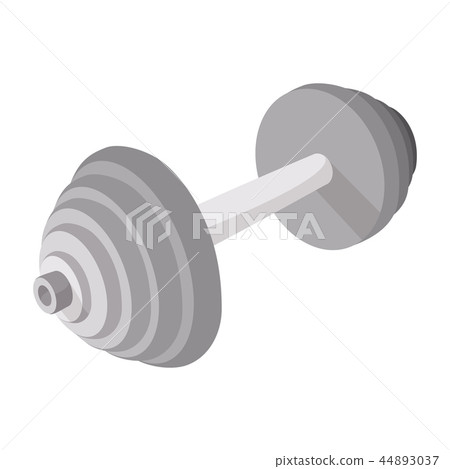 Barbell Cartoon Icon Stock Illustration 44893037 Pixta