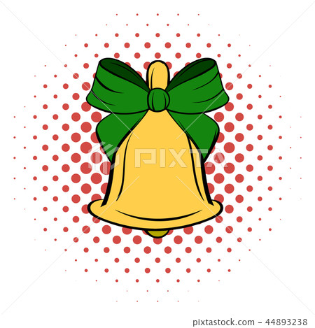 Bluebell with bow comics icon 44893238