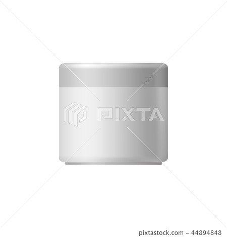 White blank cosmetic container 44894848
