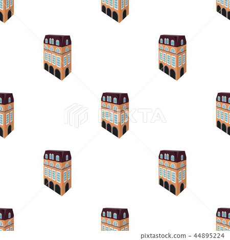 Typical English house. Architecture of the house single icon in cartoon style vector symbol stock Typical English house. Architecture of the house single icon in cartoon style vector symbol stock 44895224