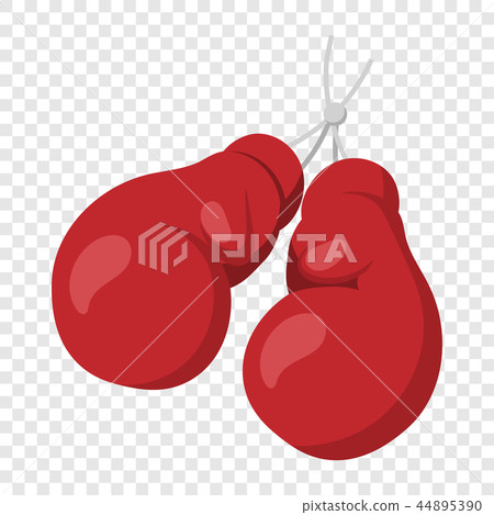 Boxing gloves on nail illustration 44895390