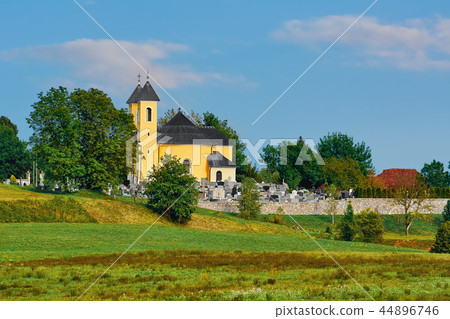 Cemetery in Slovenia 44896746