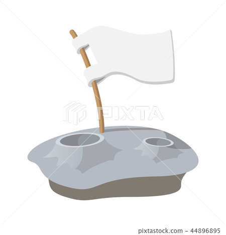 Flag on another planet icon  44896895