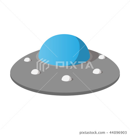 Ufo spaceship cartoon icon  44896903