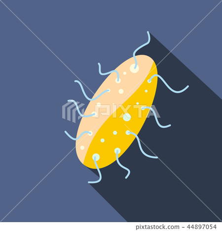 Virus flat icon Virus flat icon 44897054