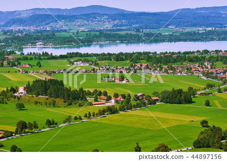 Aerial View of Hohenschwangau 44897156