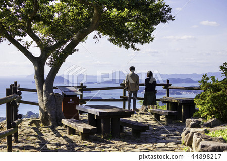 See the spectacular view of Kujukushima Island from Ishidake Observatory See the spectacular view of Kujukushima Island from Ishidake Observatory 44898217