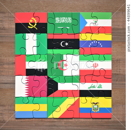 Jigsaw Puzzle OPEC Flags Jigsaw Puzzle OPEC Flags 44899641