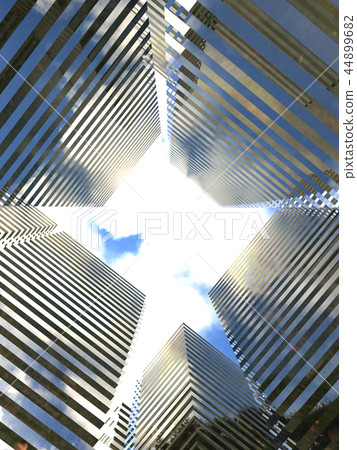 CG 3D illustration Urban building Light and shadow Business Aori future background CG 3D illustration Urban building Light and shadow Business Aori future background 44899682