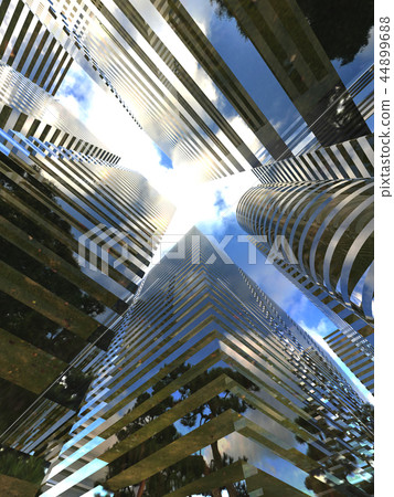 CG 3D illustration Urban building Light and shadow Business Aori future background CG 3D illustration Urban building Light and shadow Business Aori future background 44899688