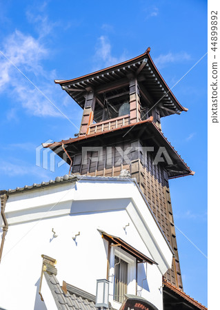 [Saitama Prefecture] Ko Edo Kawagoe Cityscape, time bell, national "important traditional buildings preservation area" of the country 44899892