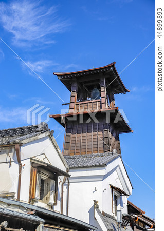 [Saitama Prefecture] Ko Edo Kawagoe Cityscape, time bell, national "important traditional buildings preservation area" of the country 44899893