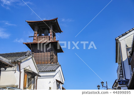 [埼玉縣] Ko Edo Kawagoe都市風景，時間鐘聲，國家“重要的傳統建築保護區”“美麗的日本歷史 44899895