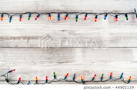 Christmas lights background 44902139