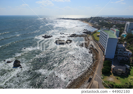 Aerial photographs of Inubogato Lighthouse near Choshi City Aerial photographs of Inubogato Lighthouse near Choshi City 44902180
