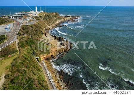 Inubogato燈塔的航拍照片在Ch子市附近的 44902184