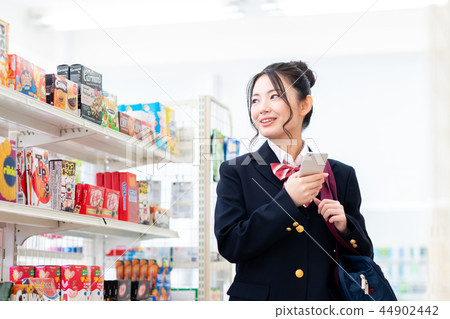 Convenience store (high school girl) 44902442