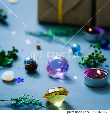 magical winter atmosphere blue background decor magical winter atmosphere blue background decor 44902917