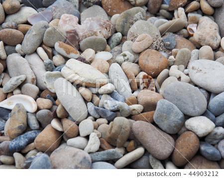 rock on the beach,rock background texture. 44903212