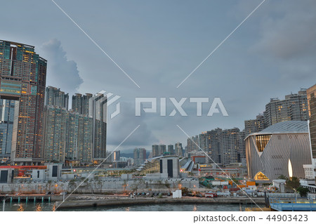 a west Kowloon downtown in Hong Kong 2018 44903423