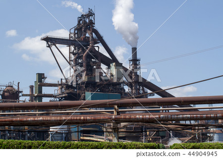 Buildings and facilities of steelworks in Kure City Buildings and facilities of steelworks in Kure City 44904945
