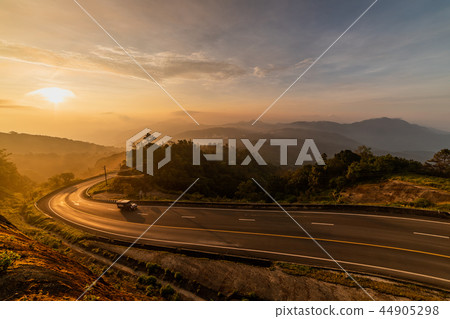 Viewpoints Sun rise Doi Inthanon Chiang Mai Thaila 44905298