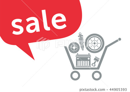 sale in the auto parts store 44905393
