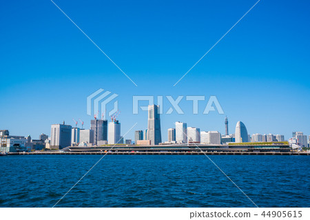 橫濱大學橋和港未來建築群 44905615