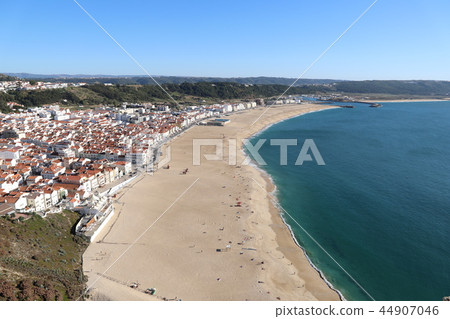 Landscape of the fisherman town Nazarene in Portugal (1) Landscape of the fisherman town Nazarene in Portugal (1) 44907046