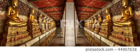 Wat Suthat is landmark in Thailand 44907638