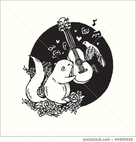 Hand drawn Doodle abstract graphic art design Hand drawn Doodle abstract graphic art design 44909498