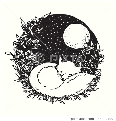 Hand drawn Doodle abstract graphic art design Hand drawn Doodle abstract graphic art design 44909499