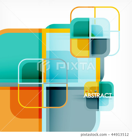 Abstract vector background-插圖素材 [44913512] - PIXTA圖庫