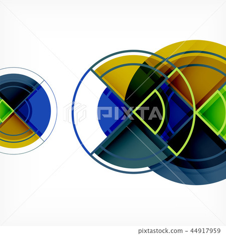 Abstract geometric vector Abstract geometric vector 44917959