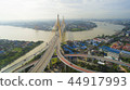 Bhumipol Bridge, Phra Pradaeng, Bangkok, Thailand 44917993
