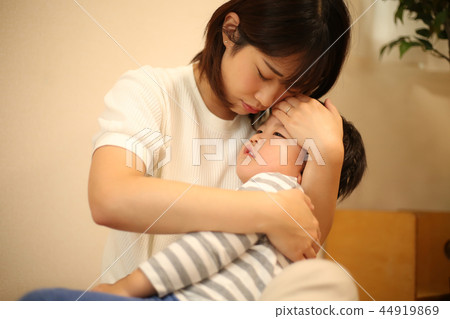 Boy giving a fever Boy giving a fever 44919869