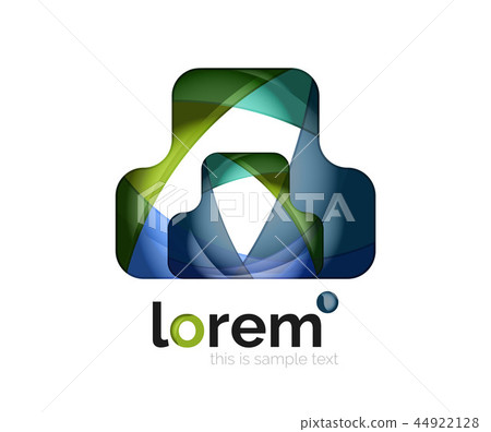 Logo, abstract geometric icon Logo, abstract geometric icon 44922128