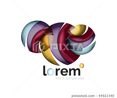 Geometric convergence vector business icon 44922340