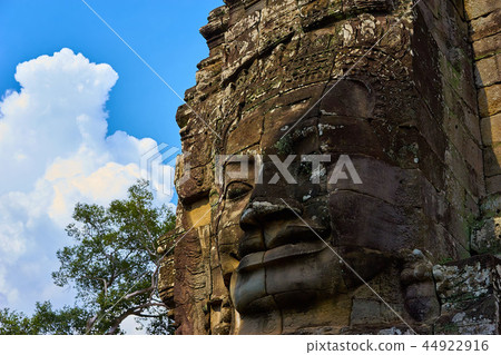 柬埔寨破壞巴戎世界遺產高棉微笑 44922916